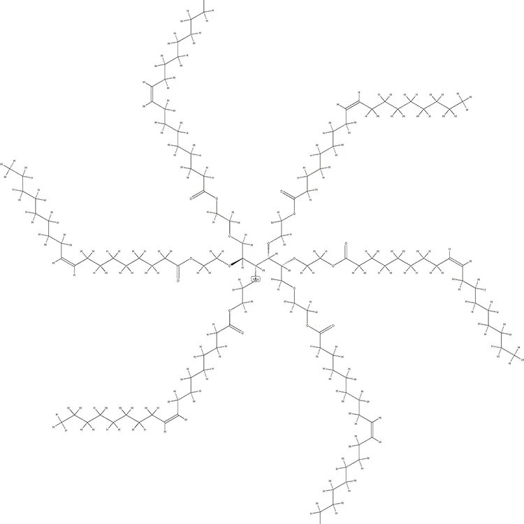 Poli(oksi-1,2-etandiil), .alfa.-hidro-.omega.-(9Z)-1-okso-9-oktadeceniloksi-, eter z D-glucitolom ( 6:1)