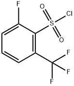 2-fluoro-6-(trifluorometil)benzen-1-sulfonil klorid